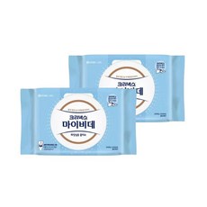 마이비데 크리넥스 화장실물티슈 휴대용 캡형, 2개, 60매입