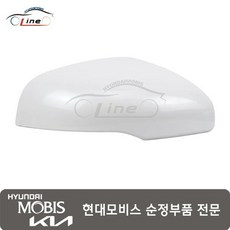 스캘프아웃 사이드 리어 뷰 미러 우측 (87626D3100TCM), 1개