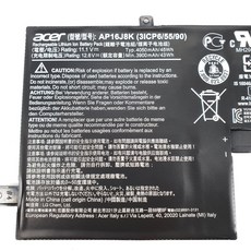 宏碁 ACER AP16J8K 副廠電池 Chromebook 11 N7 C731 C731T 適用, 1個, 保固三個月