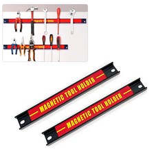 아이베란다 자석 공구걸이 자석바 마그네틱 정리바, 2개