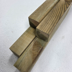 방부목 각재 38T x 38mm x 1200mm 1세트 3개 구조목