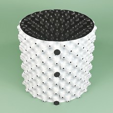 파파가든 숨쉬는 대형 플라스틱 화분, 1개