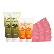 추천정품/특-피테로마 콜라겐 때박살 2세트/바디스크럽/페이스필링/바나나필링/각질제거, 4개