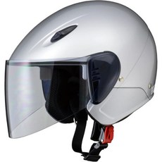 리드 공업(LEAD) 오토바이 헬멧 세미제트 SERIO 세리오 RE-35 563464, 실버
