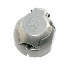 지노기업/소형 트레일러 견인장치/플러그 전기배선/7P/소켓/캠핑카/카라반/보트/선박/소형/1톤/농기계/유럽타입/7선/개조/뚜껑/캠핑 트레일러/고급/전기부품/전기재료/12V/, 1개