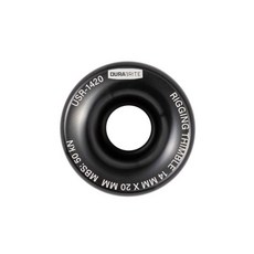 리깅 골무 튼튼하고 가벼운 로프를 고정할 수 있는 높은 측면 6061 항공기 알루미늄 USR-1420..., 1/2인치, 1개