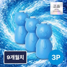 푸뚜로 대용량 변기 세정제 클리너 화장실 청소, 3개, 200ml