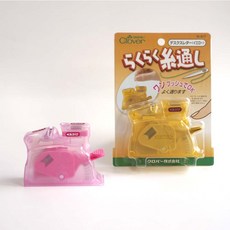 (오렌지미싱) 크로바 자동 실끼우개 실끼우기 실꿰기, 1개