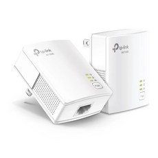 【全新公司貨開發票】TP-LINK TL-PA7017 KIT AV1000 微型電力線網路橋接器1000M雙顆包電力貓, 1個, TL-PA7017KIT 1000M促銷, 白色, 52mm
