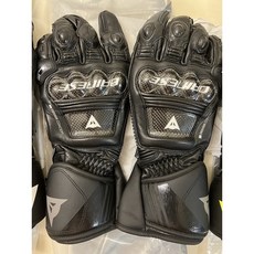Dainese Druid4 長手套 carbon 防摔, 黑色,L