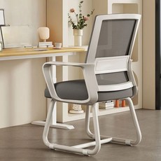 의자 독서실 허리편한 등받이 고정체어 회의실 메쉬의자 공부, U01KSS17ZDAAPXW5667QC9G8Z8-001, A. D
