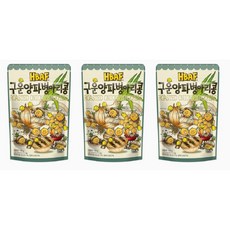 HBAF 구운양파 병아리콩 (150G) 간식 술안주 3개, 150g