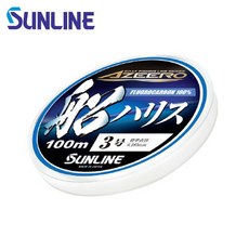 선라인 카본 라인 목줄 아지로 선 하리스 100m 2호, 2호-4968813539550