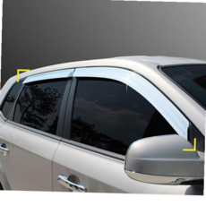 햇빛막 크롬 윈도우 차그늘 썬바이저 빗, 단품