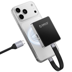 오리코 C타입 10Gbps PD100W M.2 NVMe 2230/2242 마그네틱 외장 SSD 케이스 AP42P, 블랙