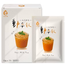 艾禾生醫 動姿飲 機能飲品 泰式奶茶，補充能量、促進代謝，享受美味無負擔的健康選擇, 12g, 7個