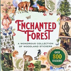 (영문도서)Enchanted Forest Sticker Book (Over 800 Stickers!) Paperback, Peter Pauper Press, English, 9781441347039 Peter Pauper Press, English, 9781441347039