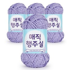 필립섬유 쎄비 매직 행주실 80g, 12 연보라, 4개