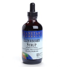 Planetary Herbals 接骨木莓糖漿, 118.28ml, 1瓶