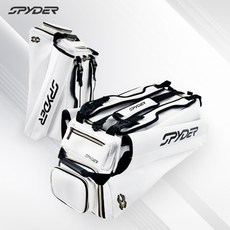 SPYDER 스파이더 프라임 하이브리드 야구백팩 (화이트/골드), 1개, 화이트/골드