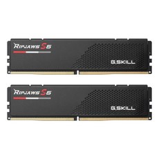 G.SKILL DDR5-6000 CL30 RIPJAWS S5 J 블랙 패키지 (64GB(32Gx2))