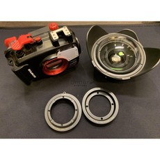 Olympus PT-059 TG7 防水盒 Weefine WFL02 廣角鏡 磁石快拆環, 1個