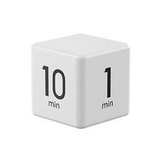 REQIR 重力翻轉計時器, 1-3-5-10 白色, 1個