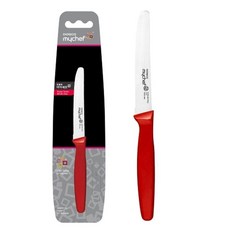 도루코 마이셰프 진달래 과도 톱니형 칼날길이 113mm 스테인리스칼 (1개입) 일반상품, 1개