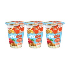JOEE 조이 땅콩버터 애플 파르페, 3개, 220ml
