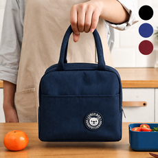 라티엘 높은 보온 보냉 도시락가방, 네이비, 1개