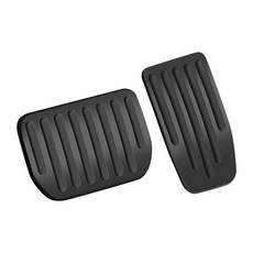 YZ 테슬라 (브레이크+악셀) 페달 논스립 자동차 미끄럼 방지 알로이 모델3 하이랜드/모델 Y 주니퍼, 블랙, 테슬라 모델3/Y