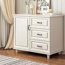 다용도 거실 주방 수납 정리장 예쁜 침실 드레스룸 서랍장, 화이트 (A)