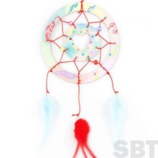 은방울나무 드림캐쳐 만들기 하트 어르신만들기키트