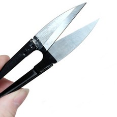 녹슬지 않는 스텐 쪽가위 절삭력이 우수한 바느질용 미니가위 고급스러운, 1개