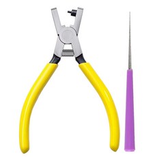판금 구멍 펀치 신발 끈용 2mm 시계 밴드 얇은 가죽 도구 플라이어 공예 DIY 패브릭용 작은 원형 키트, 가죽펀칭기 구멍뚫기 다용도 가방끈 신발 끈 시계 밴드용