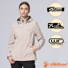 WildLand 荒野 女 輕量彈性三層機能風衣 W2903