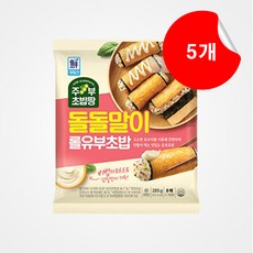 [사조대림] 돌돌말이 롤 유부초밥 285g x 5개