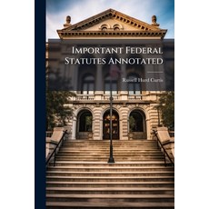 (영문도서)Important Federal Statutes Annotated Paperback, Hutson Street Press, English, 9781024112801