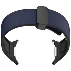 Watch 울트라 47mm 시계 밴드 스트랩 실리콘 팔찌와 호환되는 시계 밴드, 네이비 블루, 1개