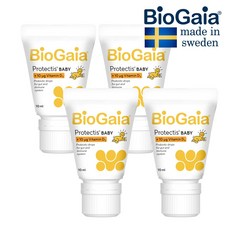 바이오가이아 아기 유산균 비타민D 10ml 이지드롭 베이비드롭 최신제조 스웨덴 본사공식 biogaia, 4개