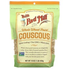 밥스레드밀 통밀 펄 쿠스쿠스, 453g, 1개