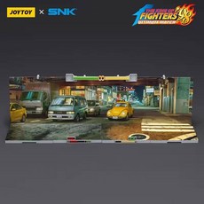 JOYTOY X SNK 킹오브파이터즈98UM 레오나 클락 랄프 1/18 액션피규어, 1개, A. 플랫폼