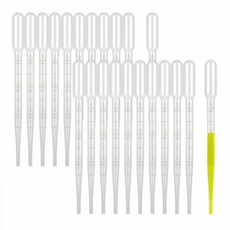 디퓨저용 100개 일회용 스포이드 3ml 5ml 비누 캔들 과학 실험 물감놀이 과학교구 디퓨저용 실험용품, ♣♪1-일회용스포이드-3ml♧♬
