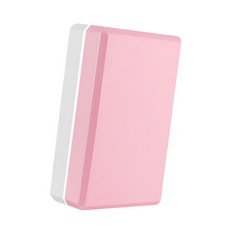 瑜伽磚 高密度瑜珈磚 EVA瑜珈磚 瑜珈磚塊 瑜珈 瑜珈塊 泡沫磚 瘦身磚, 粉灰, 1個