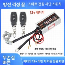 차량 전원 차단기 리모컨 시동 차단 차량용 차단장치, 자동 2개 2.3L T 미 순동 부품 1년, 1L, 1개
