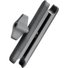 FANAUE 알루미늄 17mm 볼 헤드 더블 소켓 암은 RAM 마운트 및 자전거 모터사이클 휴대폰 홀더와 호환되는 0.67 어댑터의 연결만 지원하며 중간 암 길이는, 1개