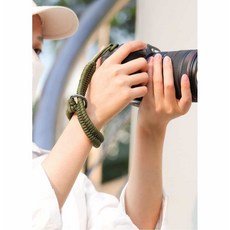 보통사람C군 카메라 핸드 스트랩 카메라액세서리, 카키