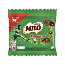 네슬레 마일로 너겟 15g x 20봉 에너지 스낵, 16개