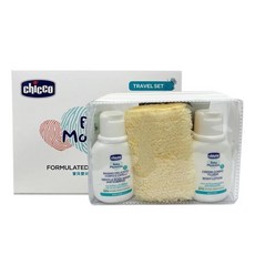 Chicco 寶貝嬰兒植萃甜蜜蜜旅行組 新生兒旅行組 方便攜帶 電子發票, 1個