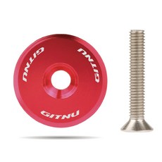 自行車山地車公路車鐳鵰炫酷把立蓋碗組上蓋自行車把立配件, 紅色-001, 1個